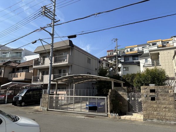神戸市兵庫区で外壁塗装を行いました